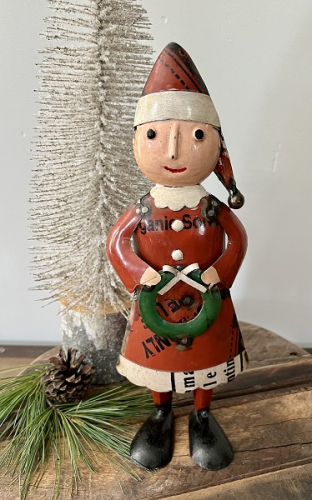 MRS. CLAUSE W/ WREATH